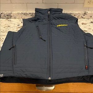 Frabill Men's Navy Blue Quilted Vest